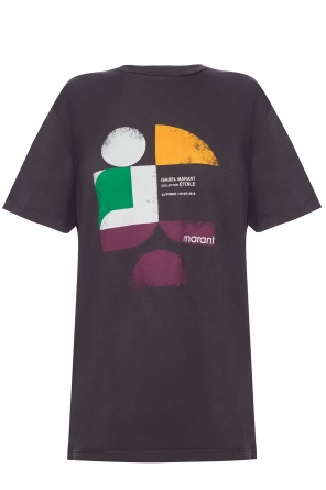 T-shirt z nadrukowanym logo, zdjęcie 1 T-shirt z nadrukowanym logo od Isabel Marant Etoile